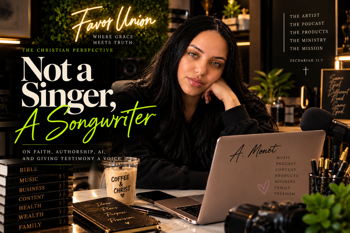 Not a Singer, A Songwriter | A. Monét